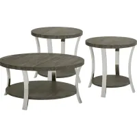 Arland Brown 3 Pc Table Set