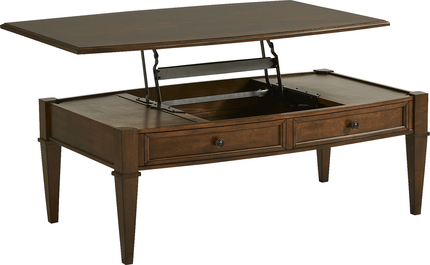 Russo Lane Brown Storage Cocktail Table