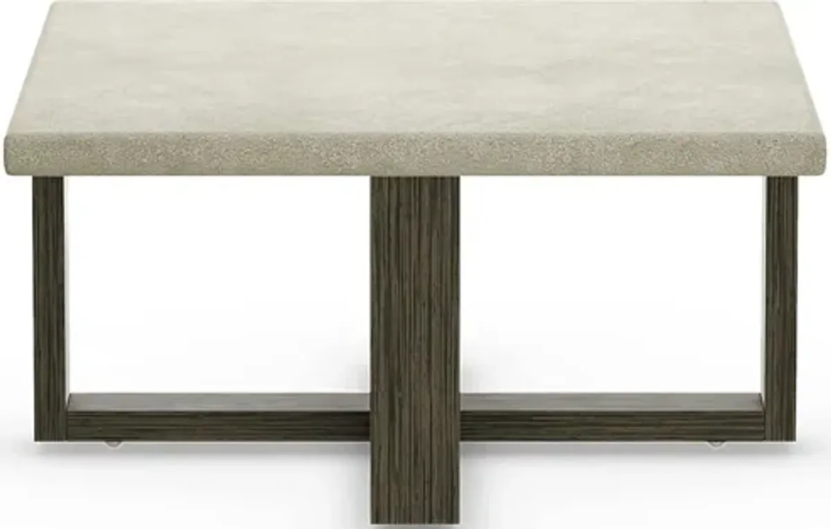 Sanger Gray Square Cocktail Table