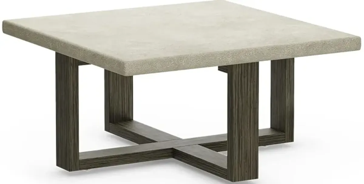 Sanger Gray Square Cocktail Table