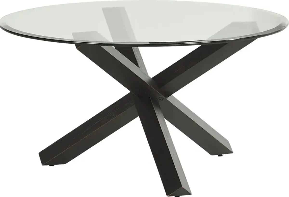 Hollybrooke Black Cocktail Table