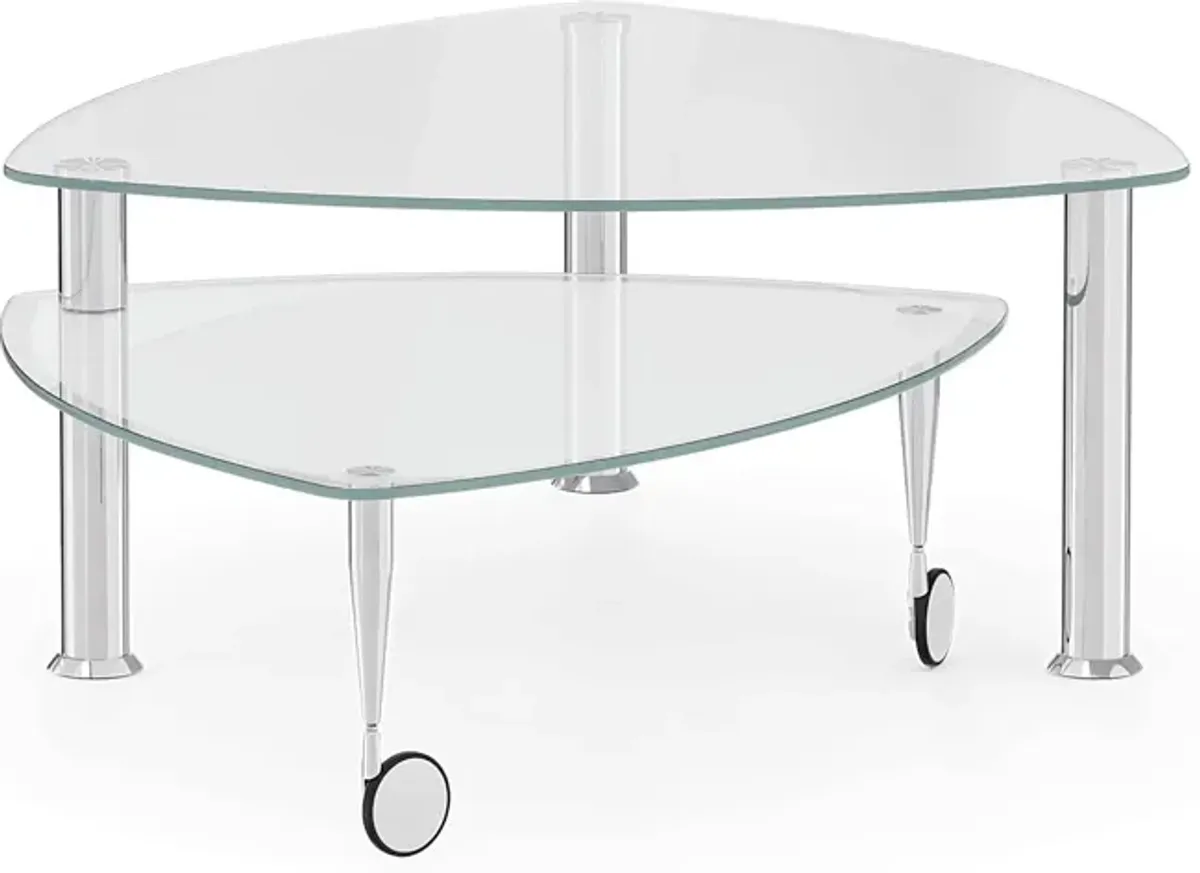 Landmark Metal Cocktail Table