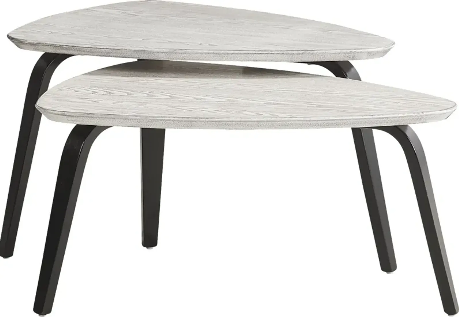 Pallola Dove Gray 2 Pc Nesting Cocktail Table