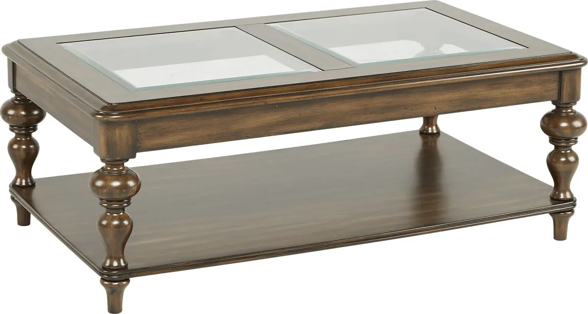 Hutton Brown Cocktail Table