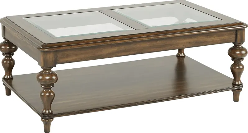 Hutton Brown Cocktail Table