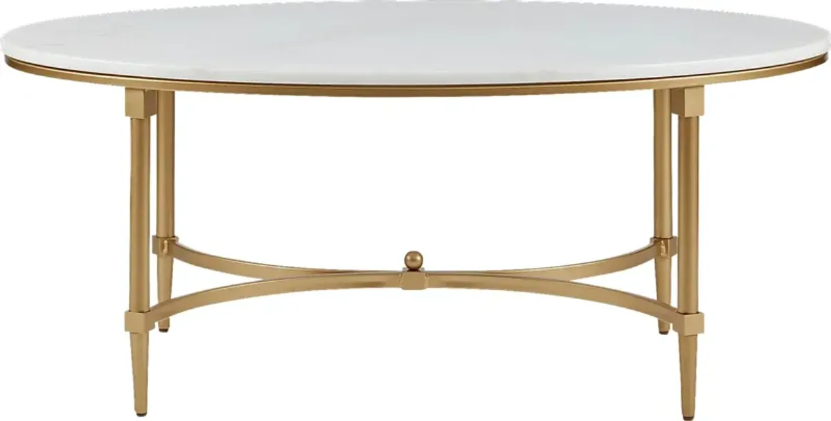 Hartsook White Cocktail Table