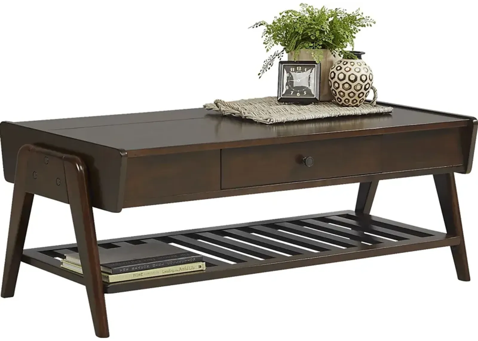 Valloria Brown Cocktail Table