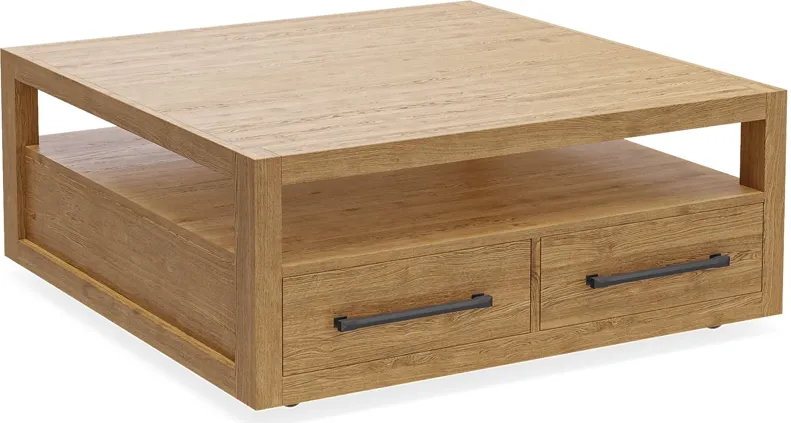 Ithaca Natural Square Cocktail Table