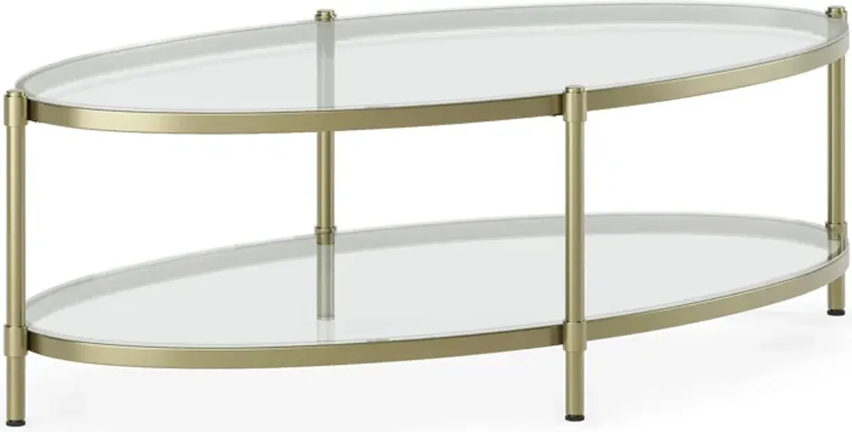 Alva Gold Cocktail Table