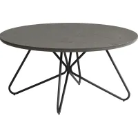Galvin Gray Round Cocktail Table
