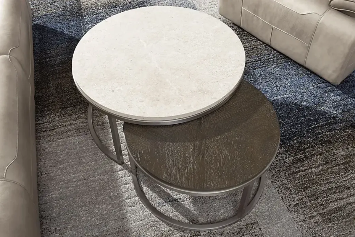 Eldren Tobacco Nesting Cocktail Table