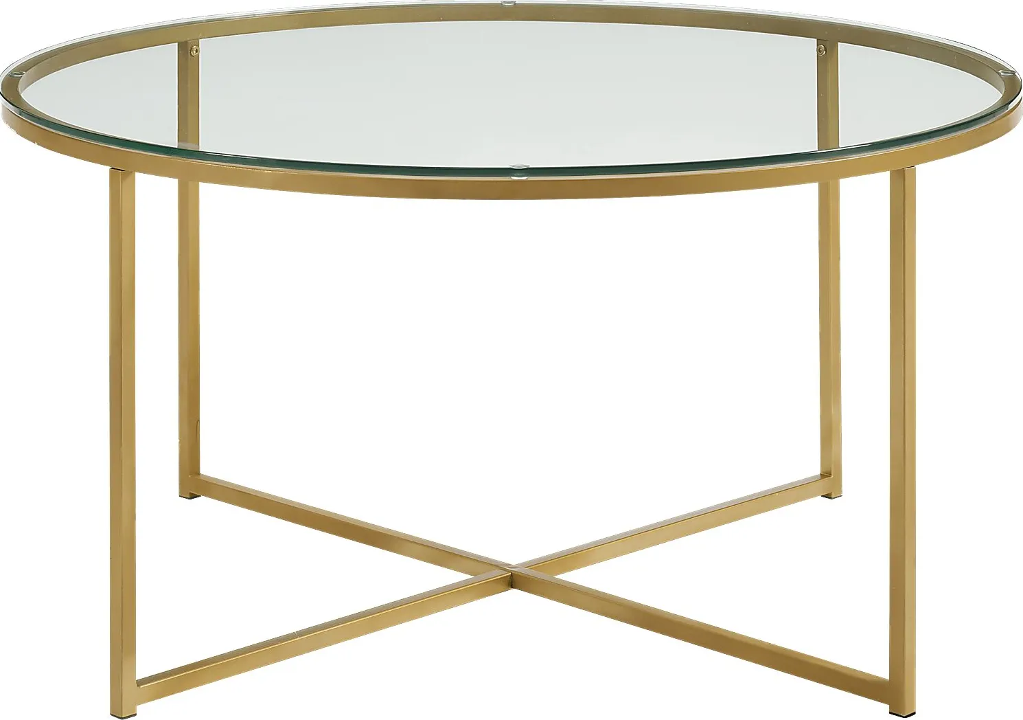 Bryon Alley Gold Cocktail Table