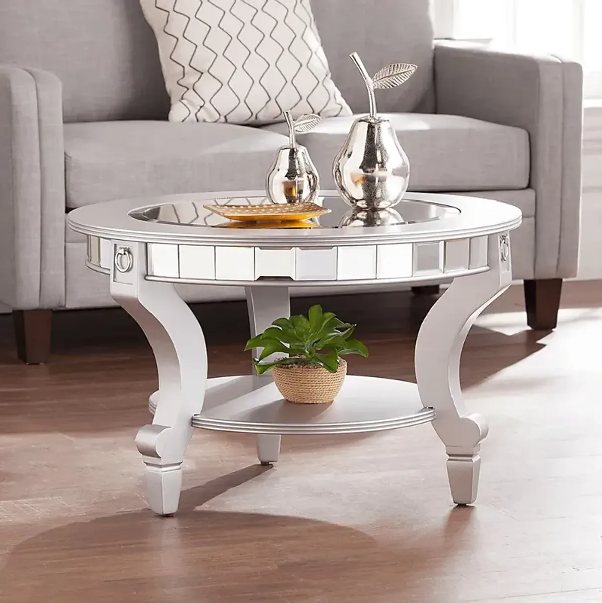 Lumley Silver Cocktail Table