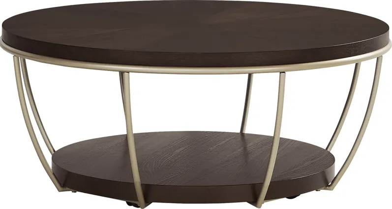 Prospect Heights Brown Cherry 3 Pc Table Set