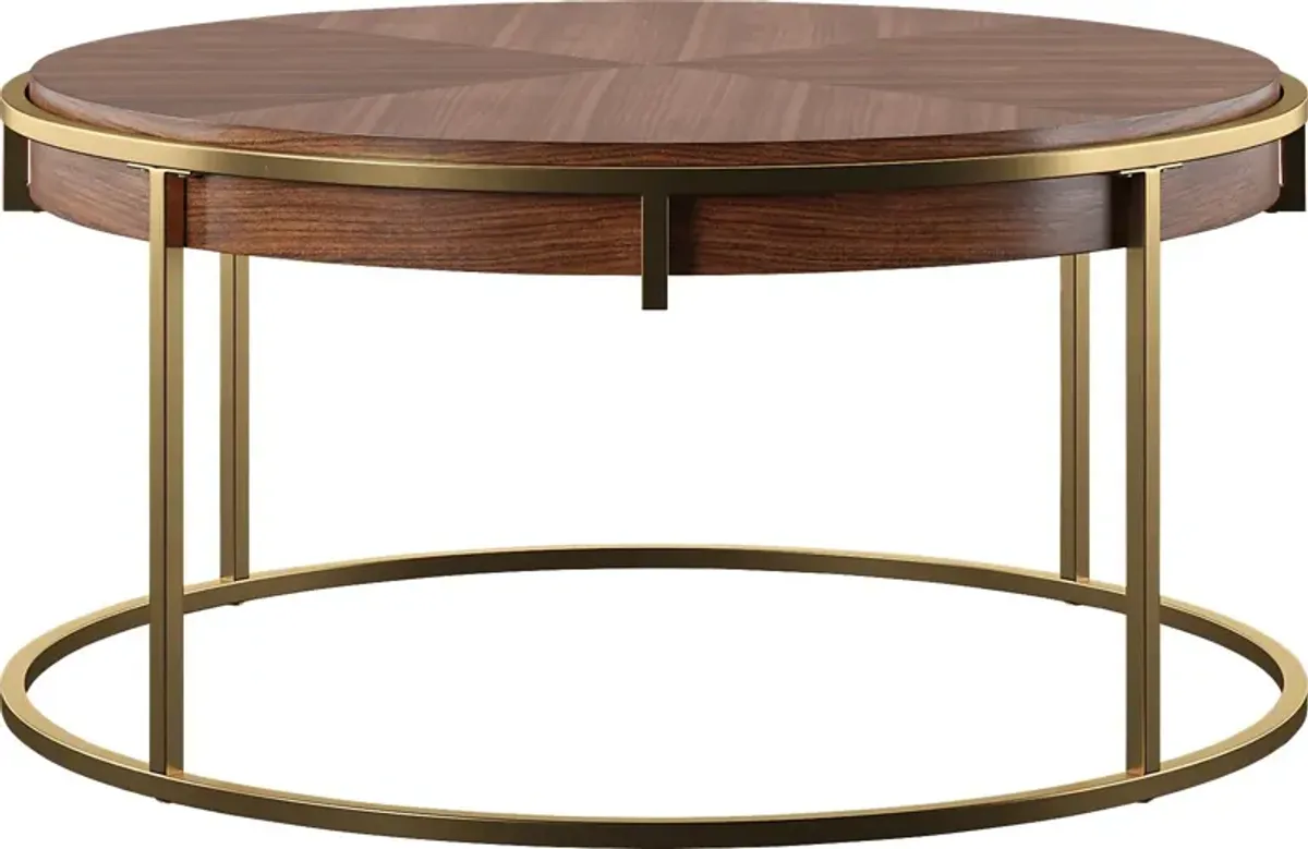 Kelloch Brown Cocktail Table