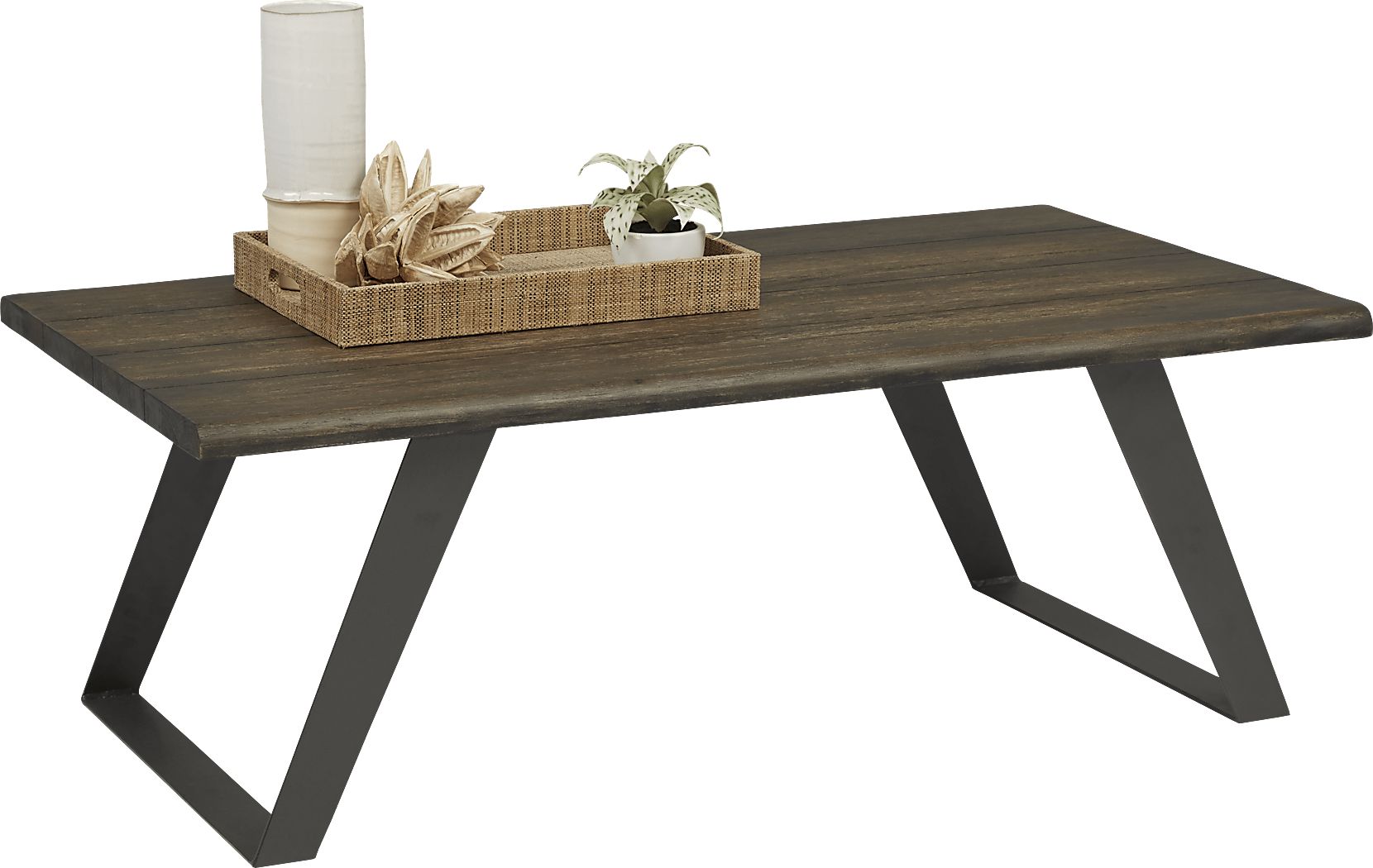 Aden Dark Brown Cocktail Table