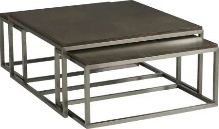 Arniston Tobacco 3 Pc Nesting Cocktail Table