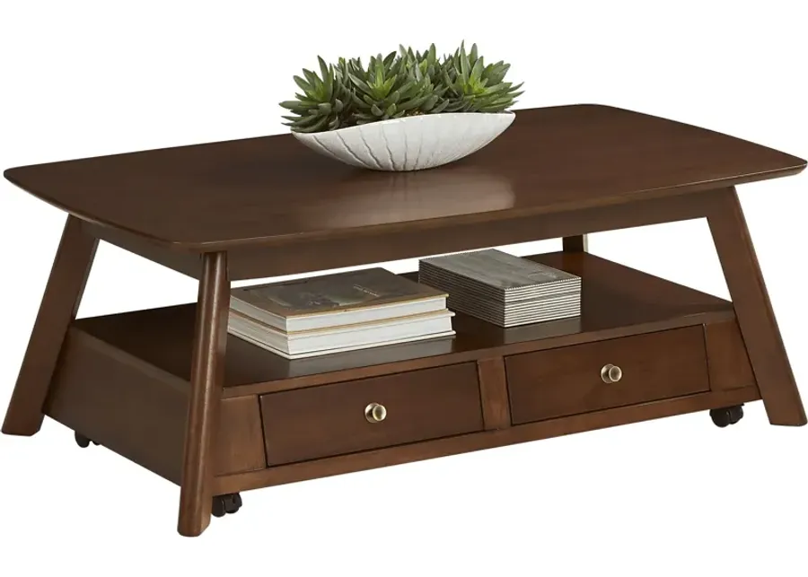 Bridgewood Pointe Brown Lift Top Cocktail Table