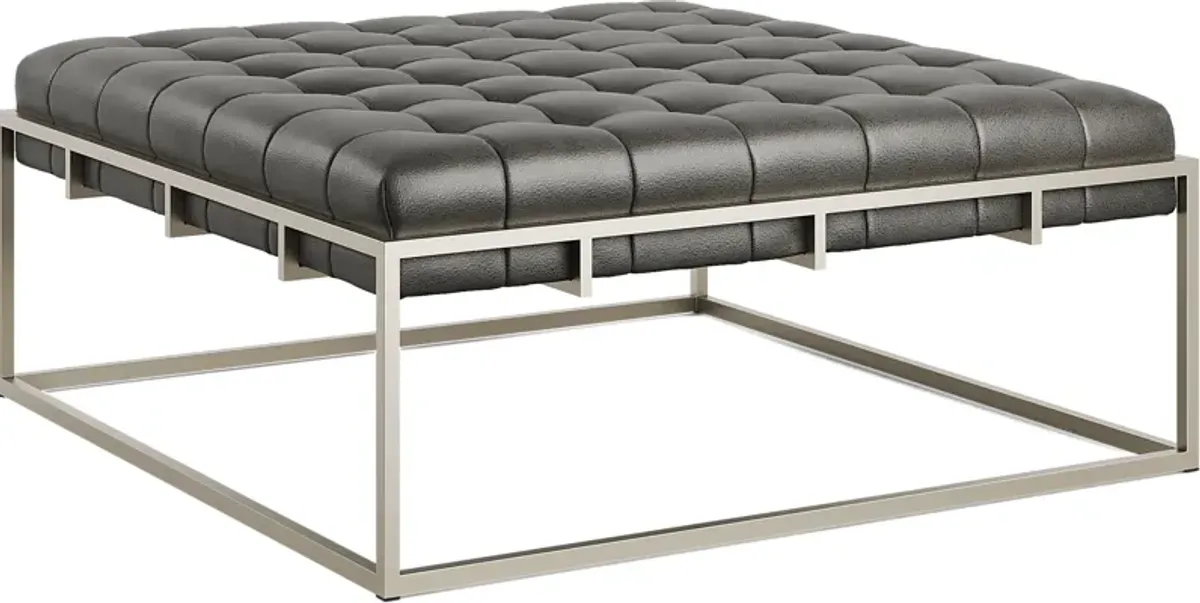 Vezelay Gray Upholstered Cocktail Table