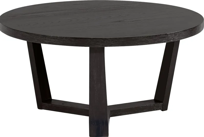 Rumie Dark Brown 30 in. Cocktail Table