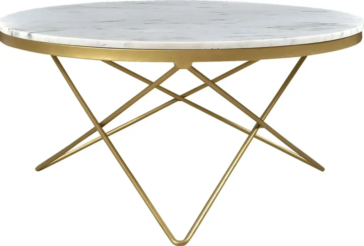 Rosier White Cocktail Table