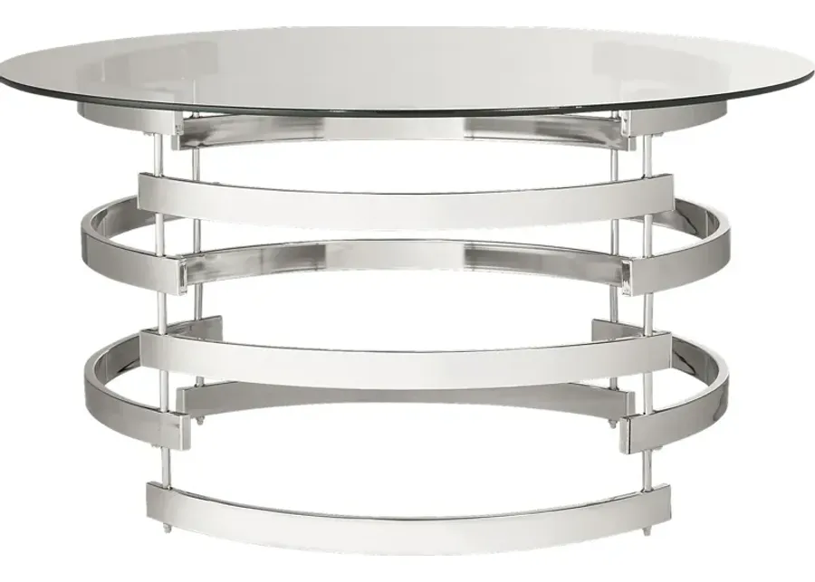Wending Silver Cocktail Table