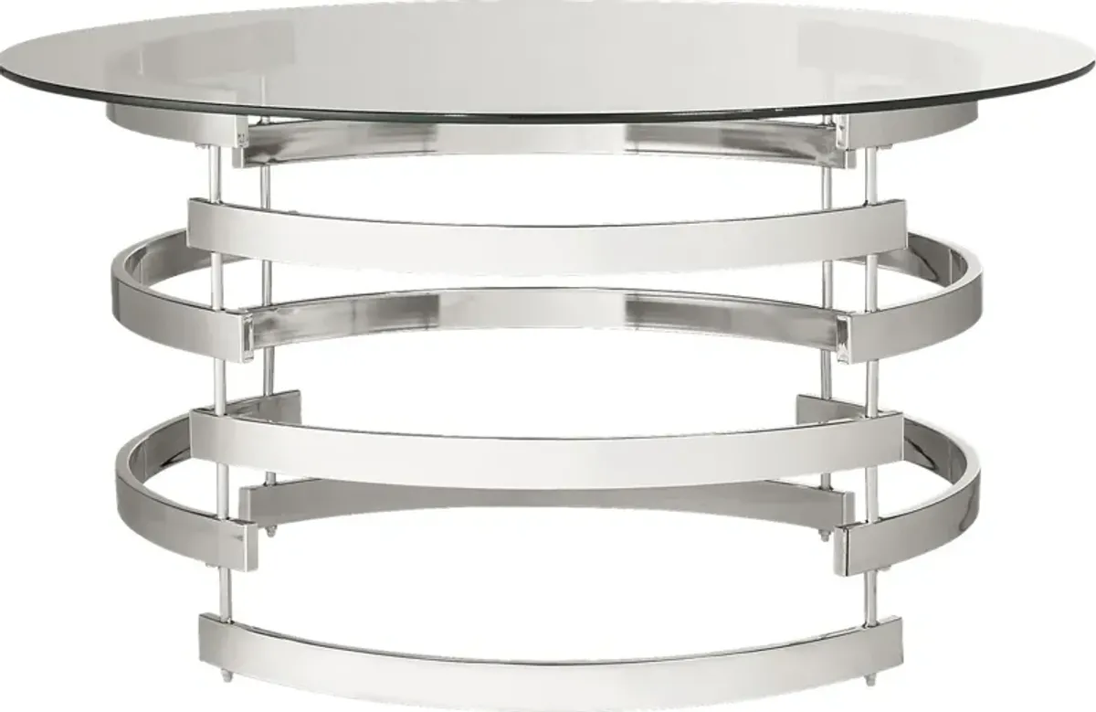 Wending Silver Cocktail Table