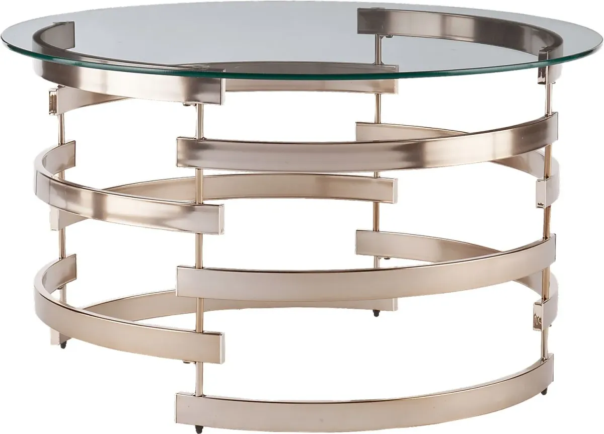 Bryden Gold Cocktail Table