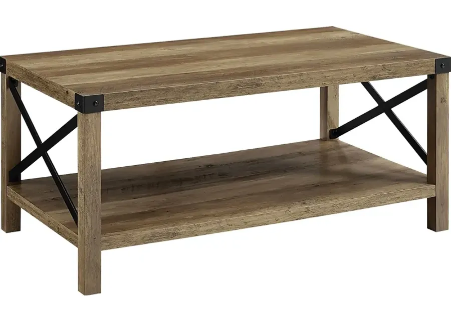 Shamblin Oak Cocktail Table