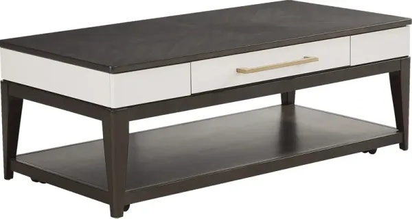 Elko Falls Espresso Cocktail Table