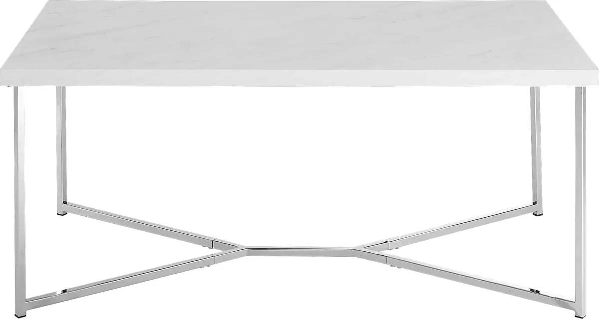 Briarwood Chrome Cocktail Table