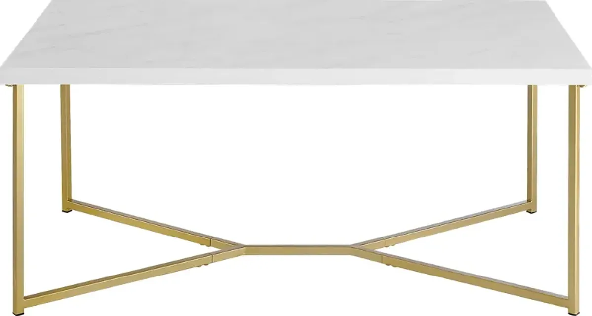 Briarwood Gold Cocktail Table