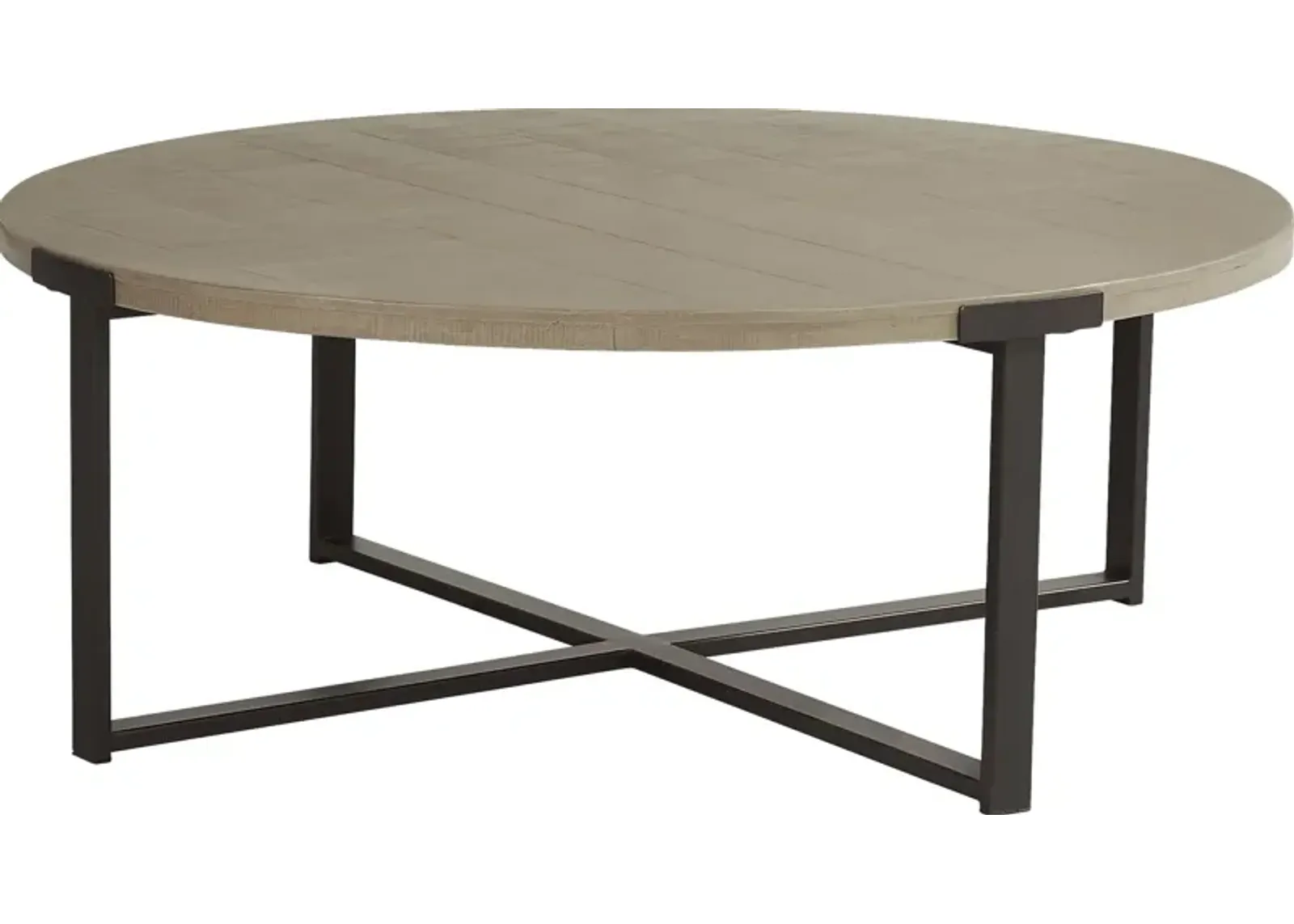 Wheeler Natural Round Cocktail Table