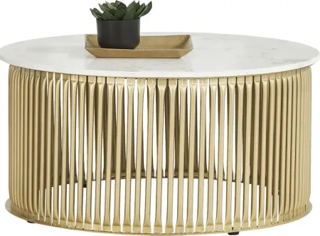 Slabtown White Cocktail Table