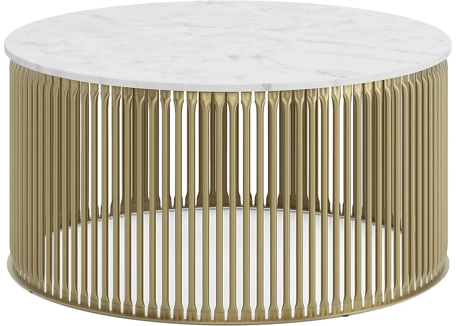 Slabtown White Cocktail Table