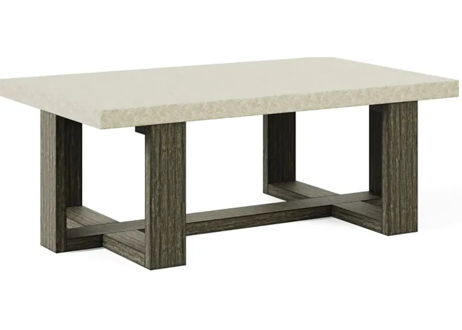 Sanger Gray Rectangle Cocktail Table