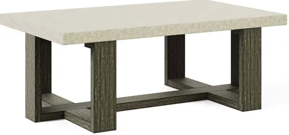 Sanger Gray Rectangle Cocktail Table