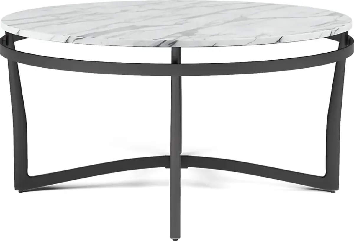 Grasonville Dark Gray Cocktail Table