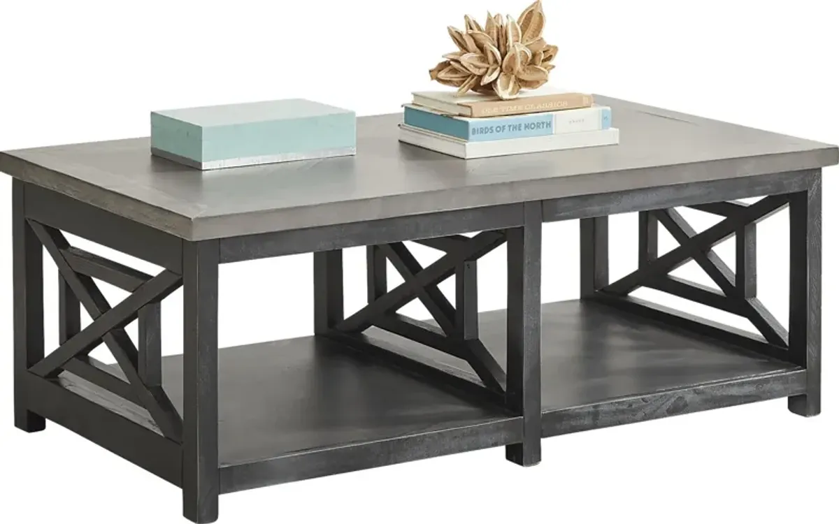 Danusa Black Cocktail Table