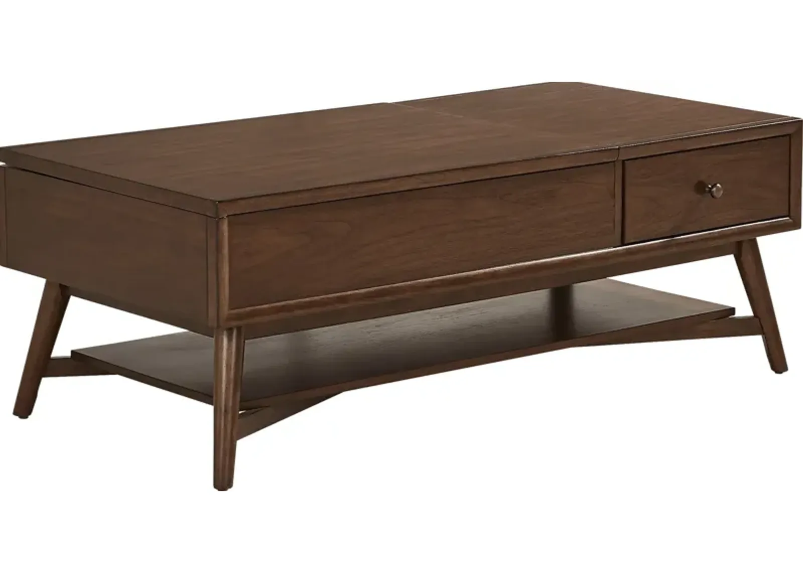 Greyson Brown Cherry Lift Top Cocktail Table