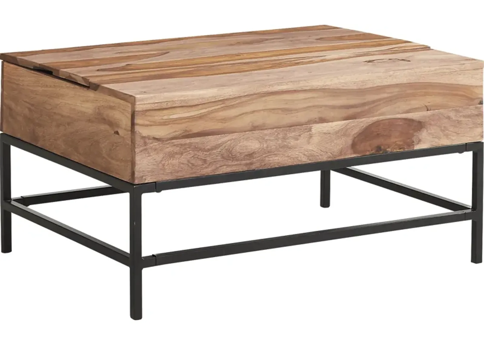 Stenlay Brown Lift-Top Cocktail Table