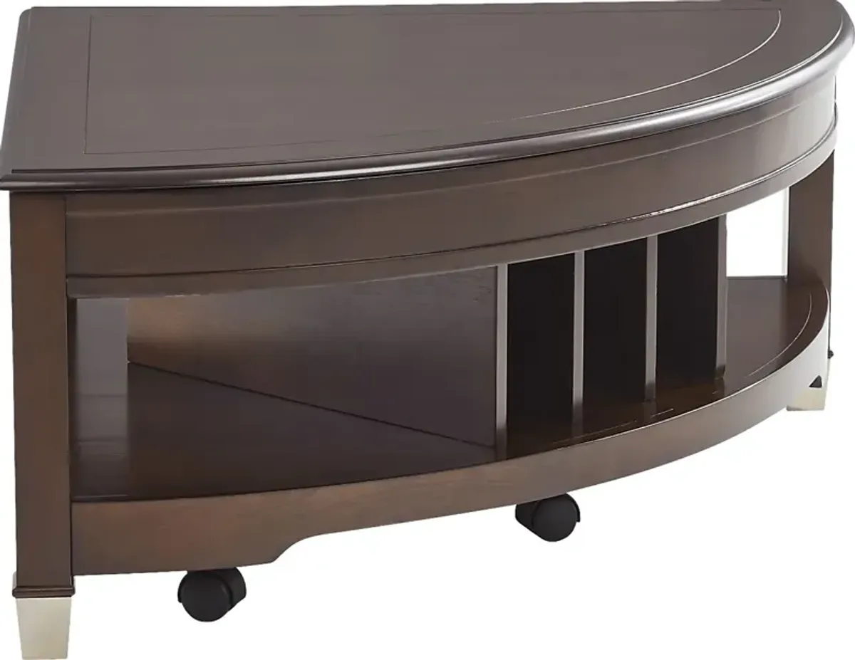 Elshan Walnut Cocktail Table