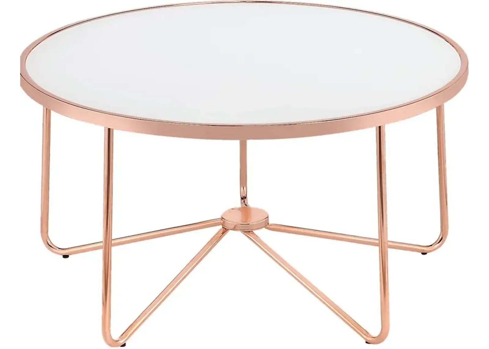 Alivia White Cocktail Table