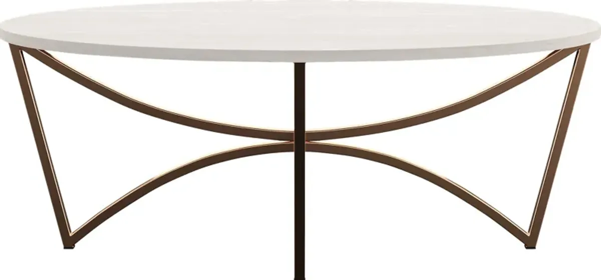 Fratessa Gold Cocktail Table