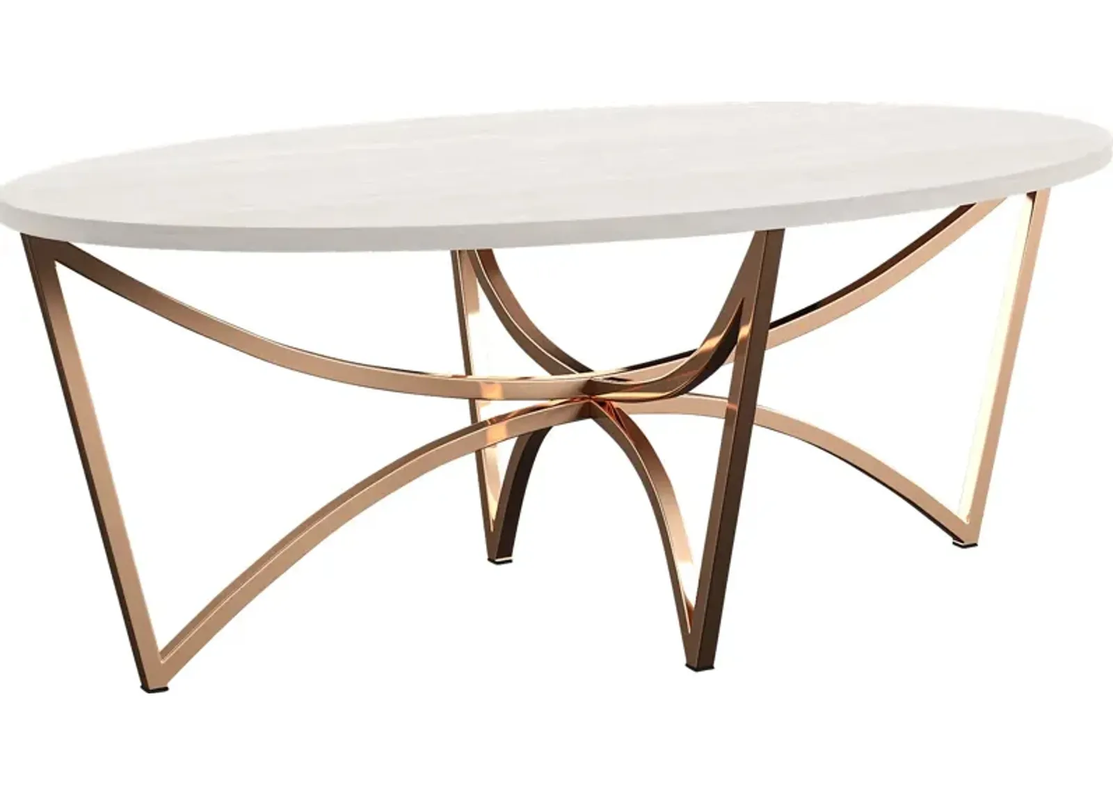 Fratessa Gold Cocktail Table