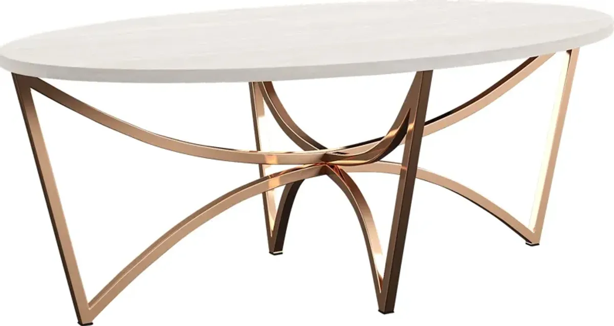 Fratessa Gold Cocktail Table