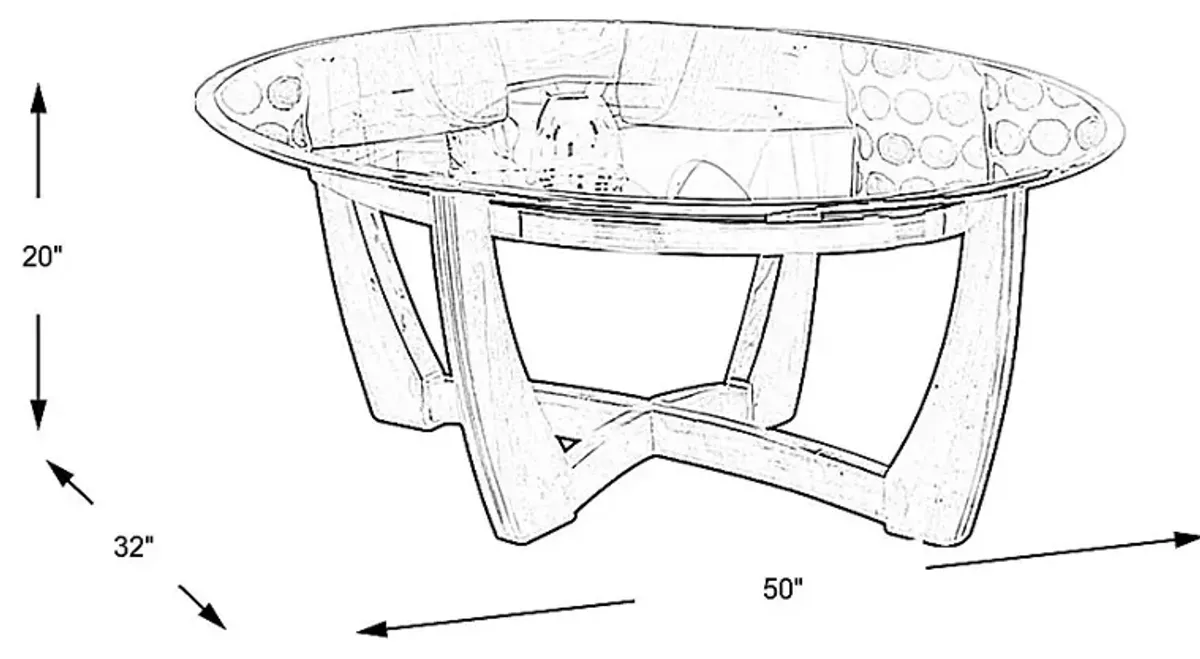 Haverhill Walnut Cocktail Table