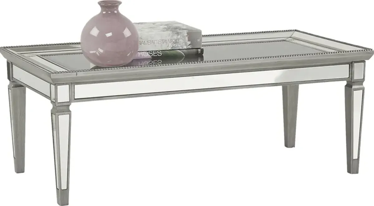 Charlaine Silver Cocktail Table