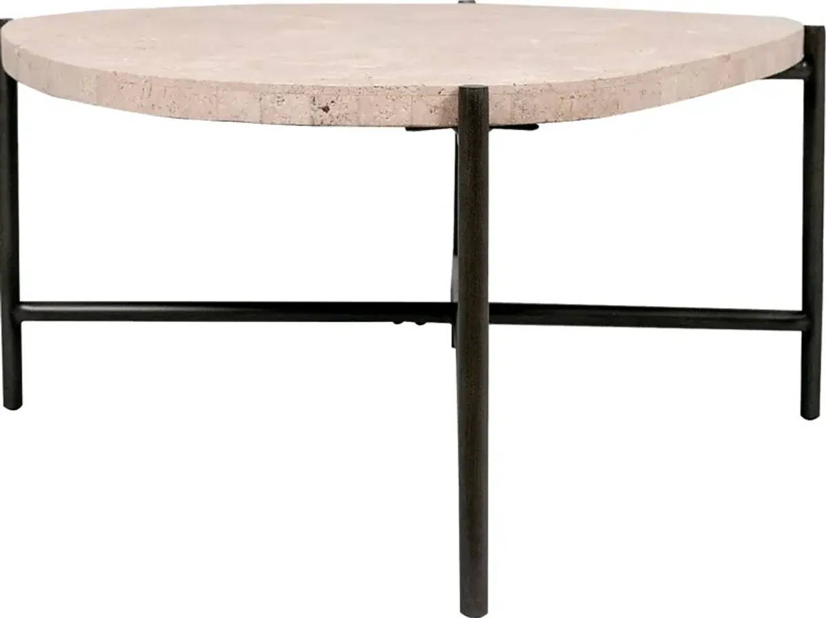Duality Beige Cocktail Table