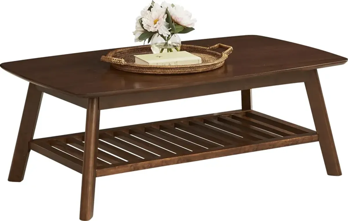 Bridgewood Pointe Brown Cocktail Table